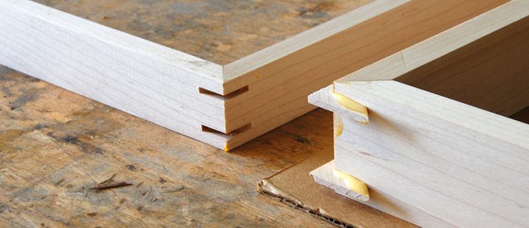 Timber picture-frame examples for the Chisel & Dowel furniture-making course in Sydney.