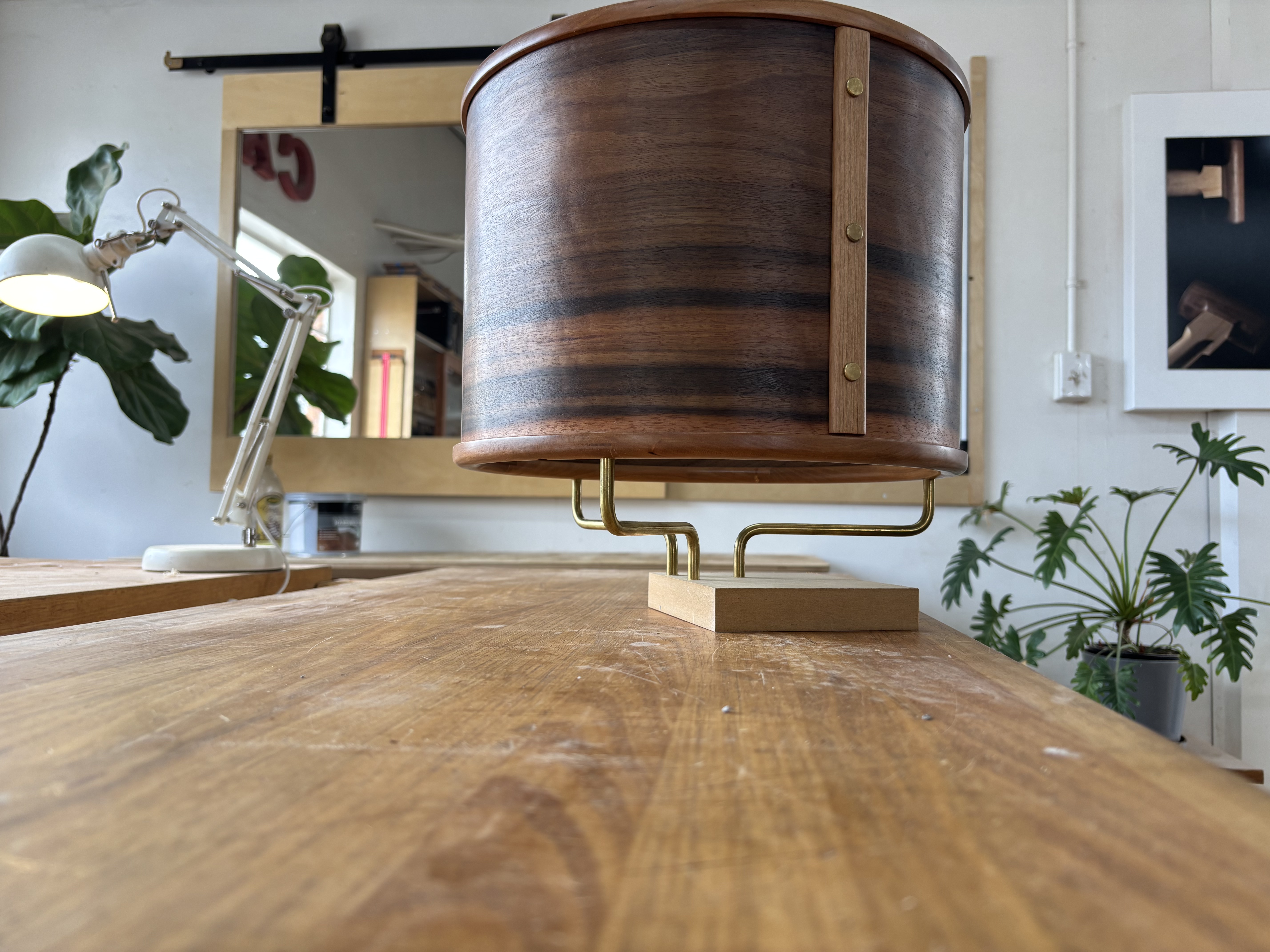 Student-designed and made furniture from Chisel & Dowel woodworking classes in Sydney, major work archive image 1.
