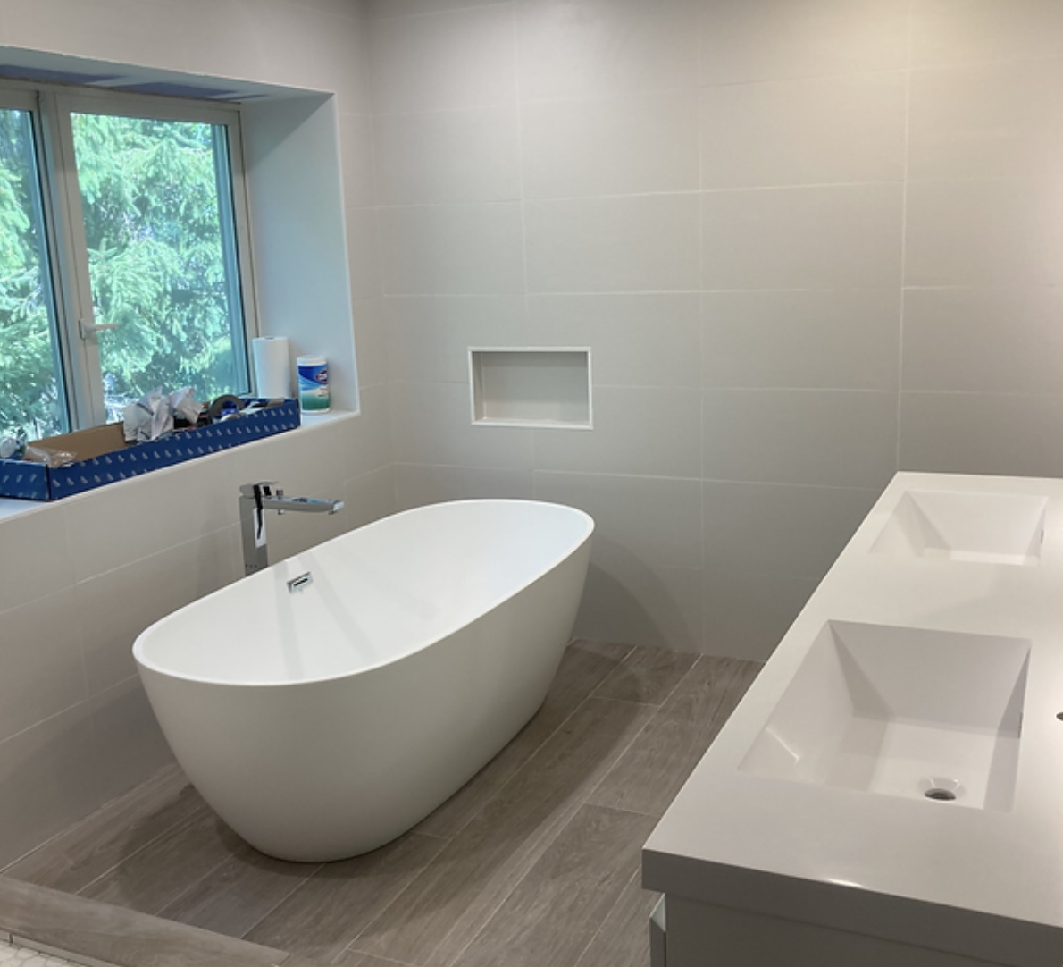R4 bathroom remodeling work