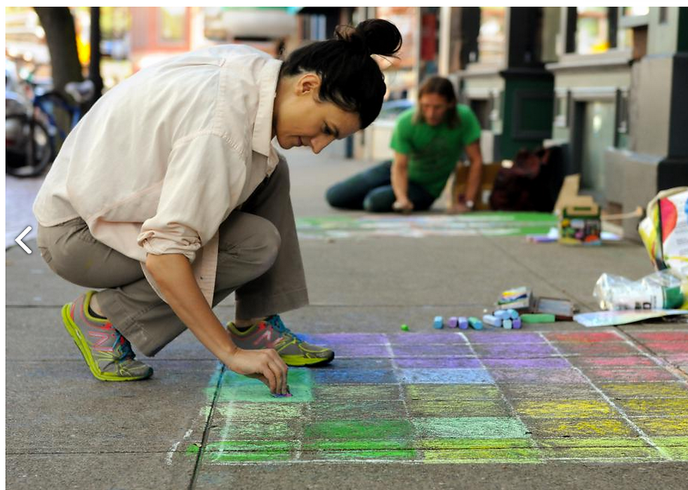 Sidewalk Chalk Art Festival