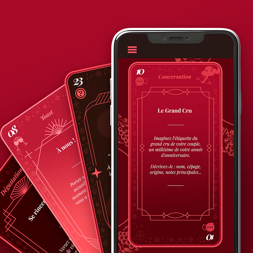Visuel Application Rouge à Rosé