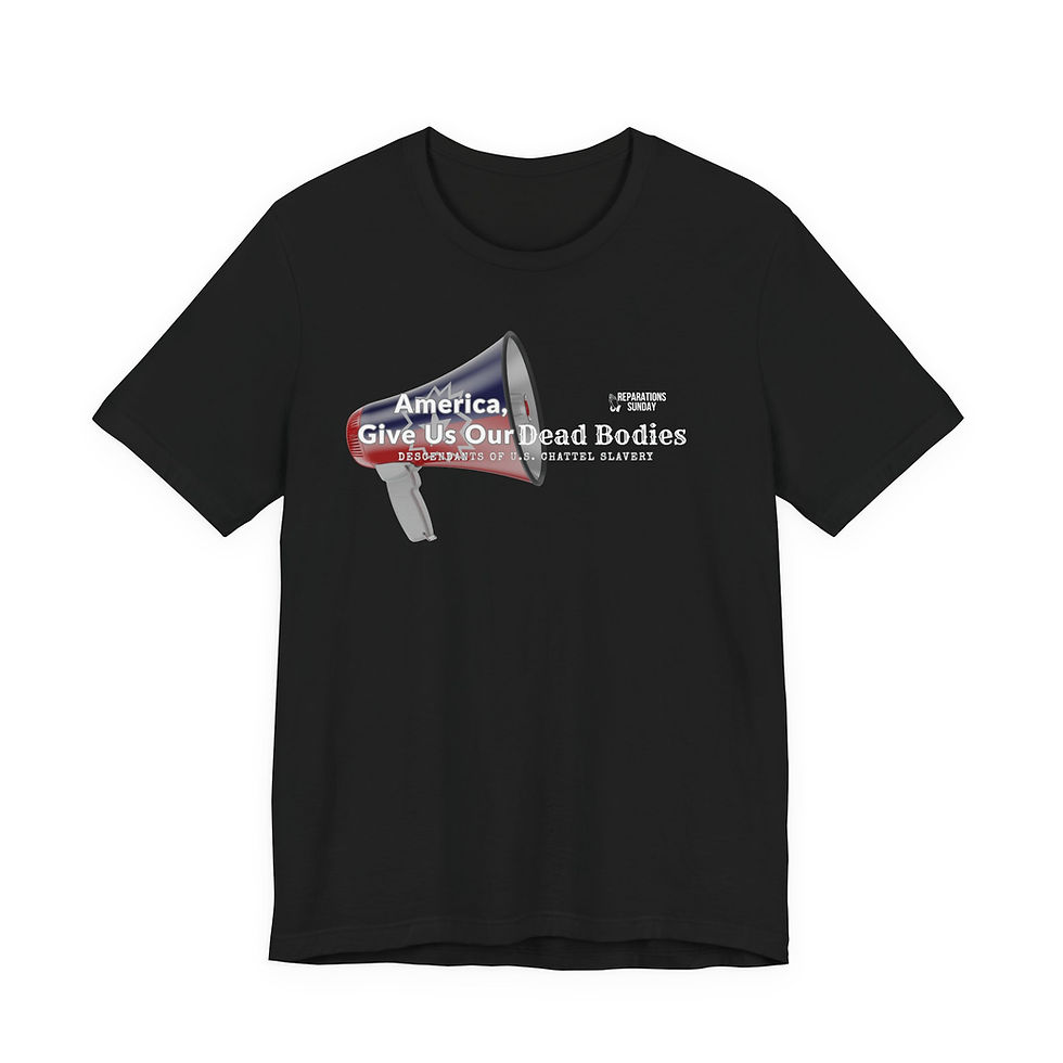 Thumbnail: Give Us Our Dead Bodies / Unisex Jersey Short Sleeve Tee