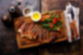 High protein roast beef salad