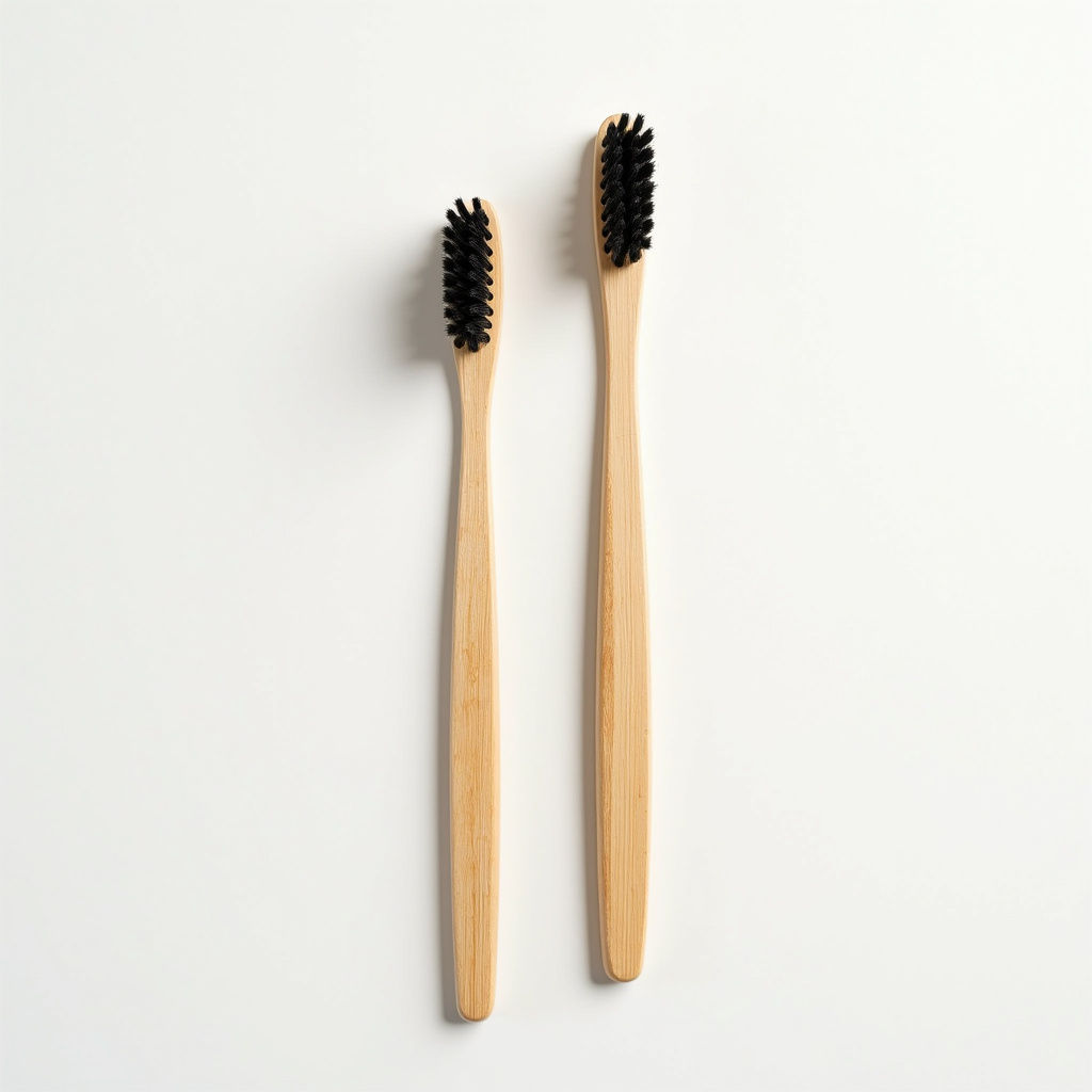 Bamboo Toothbrush Set