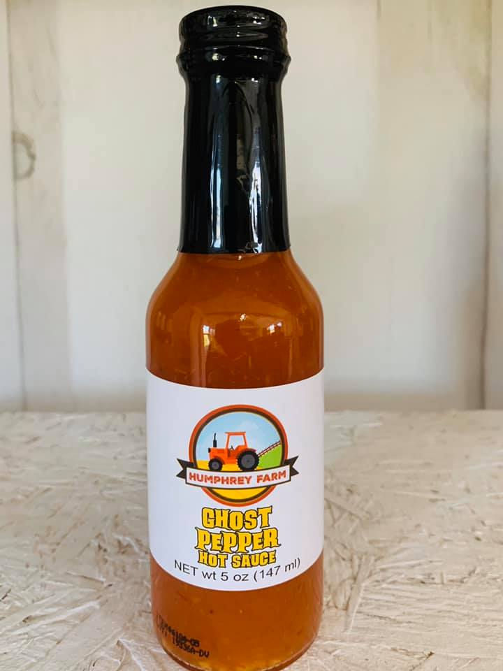 Ghost Pepper Hot Sauce, 5oz