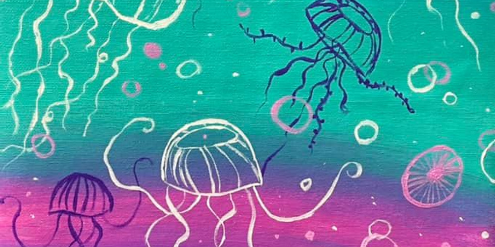 SPRINGFIELD - ORION - Sip and Paint Jellyfish!