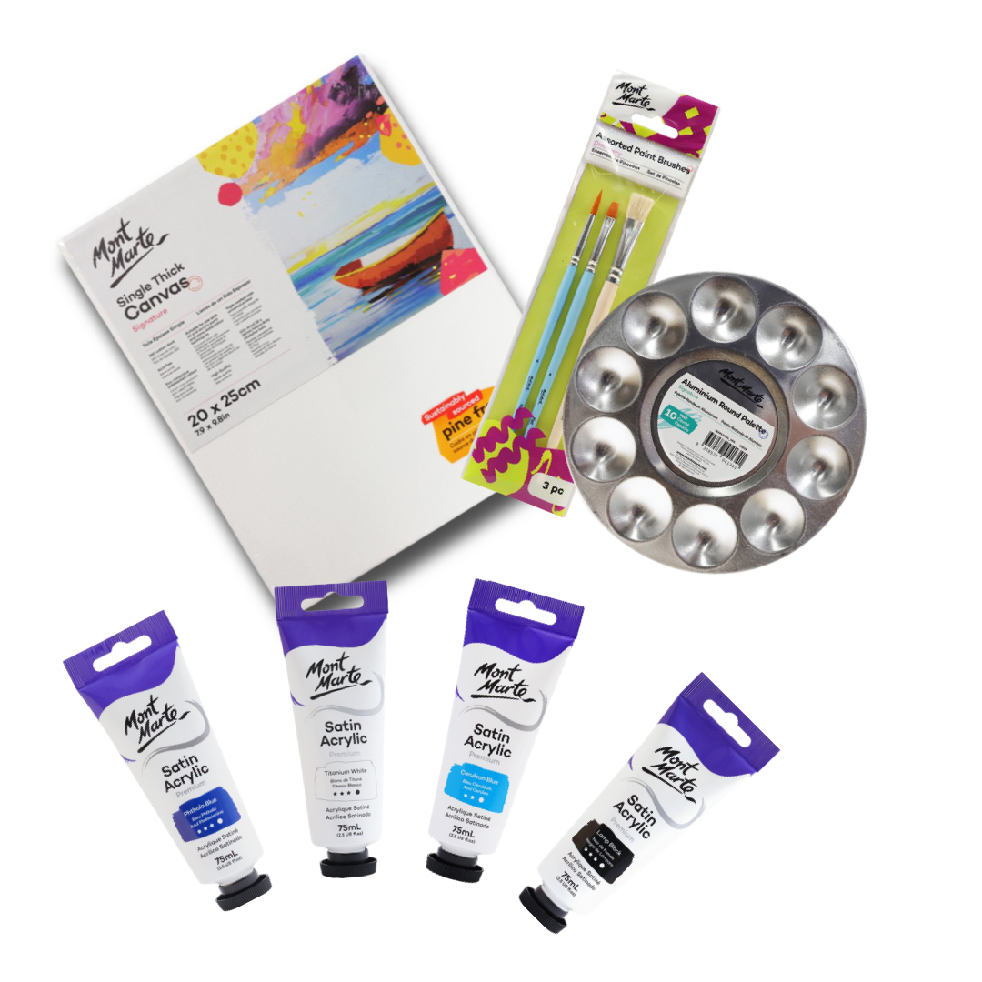 Magic Mini's 'Learn to Paint Northen Lights'