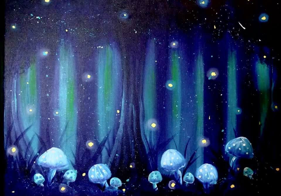 REDBANK PLAINS - ARIZONA CAFE - Learn to paint 'Enchanted Forest'