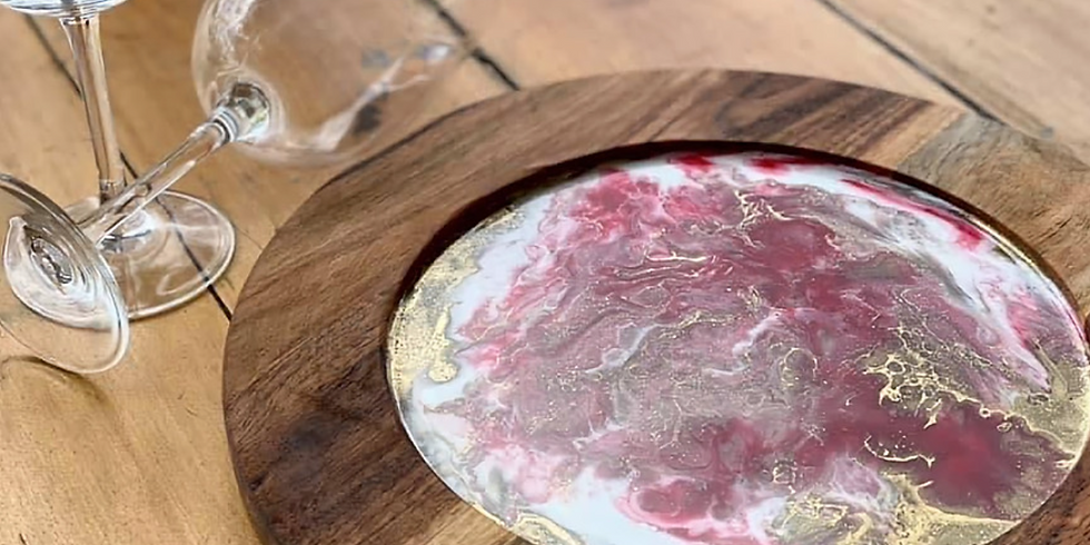 WOLSTON FARMHOUSE - WACOL - Learn to make a resin christmas platter