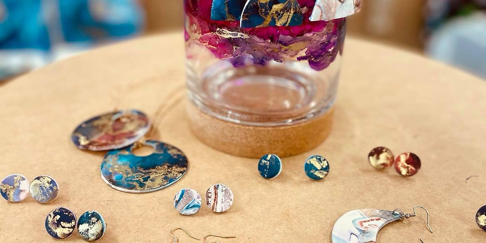 SPRINGFIELD - Orion - Learn to make polymer clay and alcohol ink earrings!