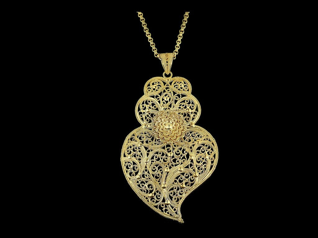 Colar Coração de Viana