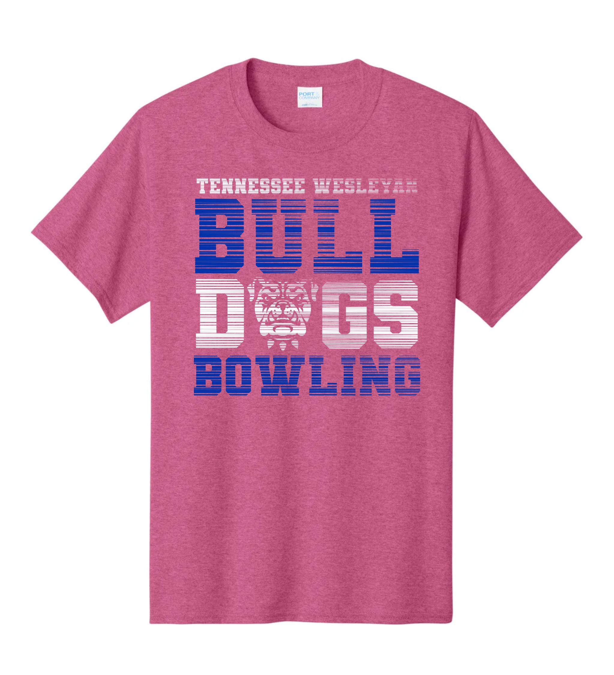 PC54 Heather Sangria Tee-Logo 3