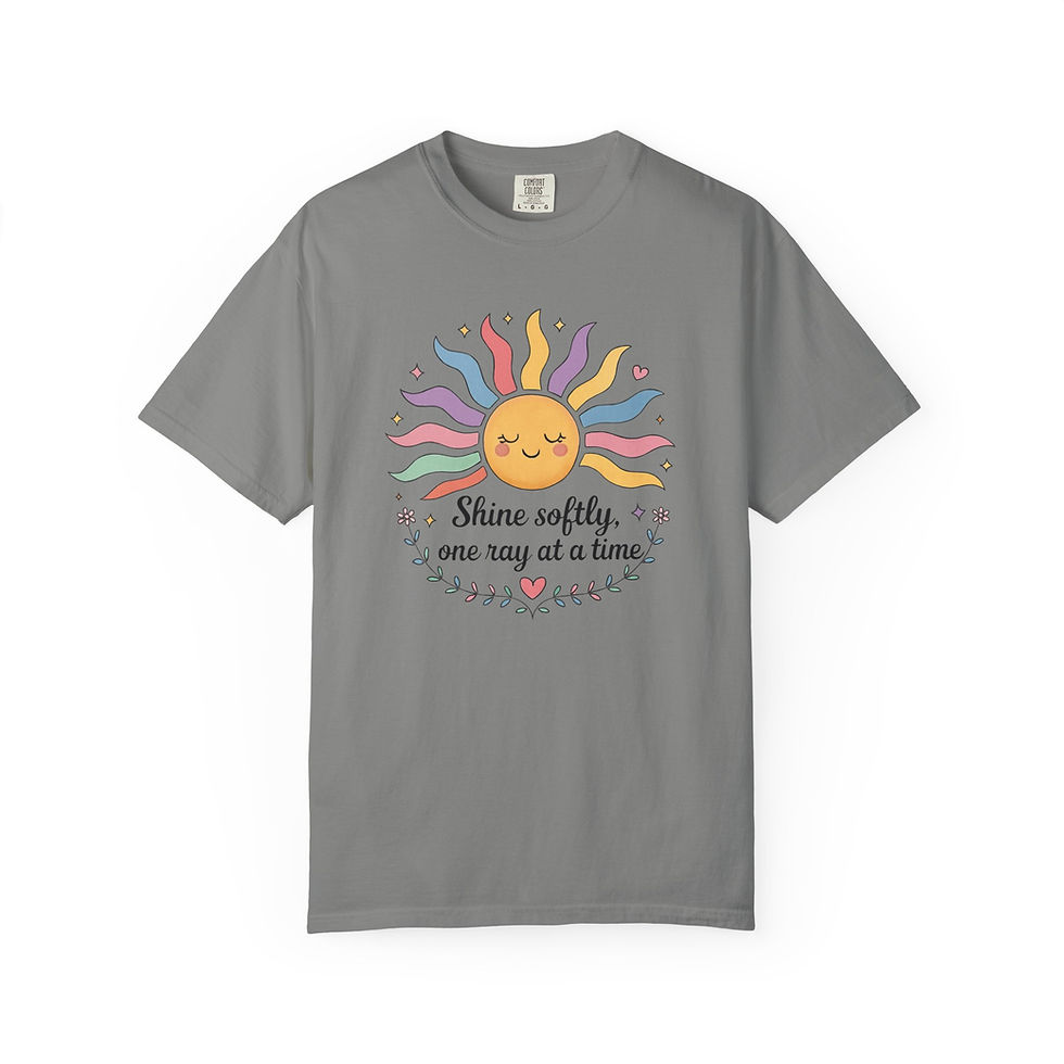 Thumbnail: Shine Softly, One Ray at a Time Graphic T-Shirt