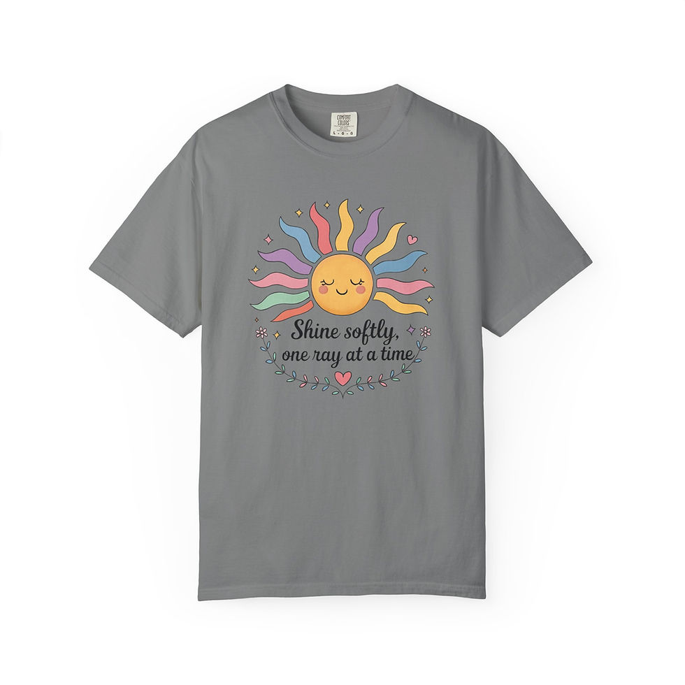 Thumbnail: Shine Softly, One Ray at a Time Graphic T-Shirt