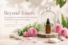 Beyond Toners: Emerging Uses of Damask Rose Hydrosol in Modern Cosmetic Formulation