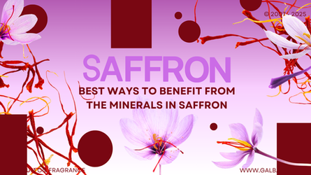  A Review of the Minerals Found in Saffron and Their Role in Human Health