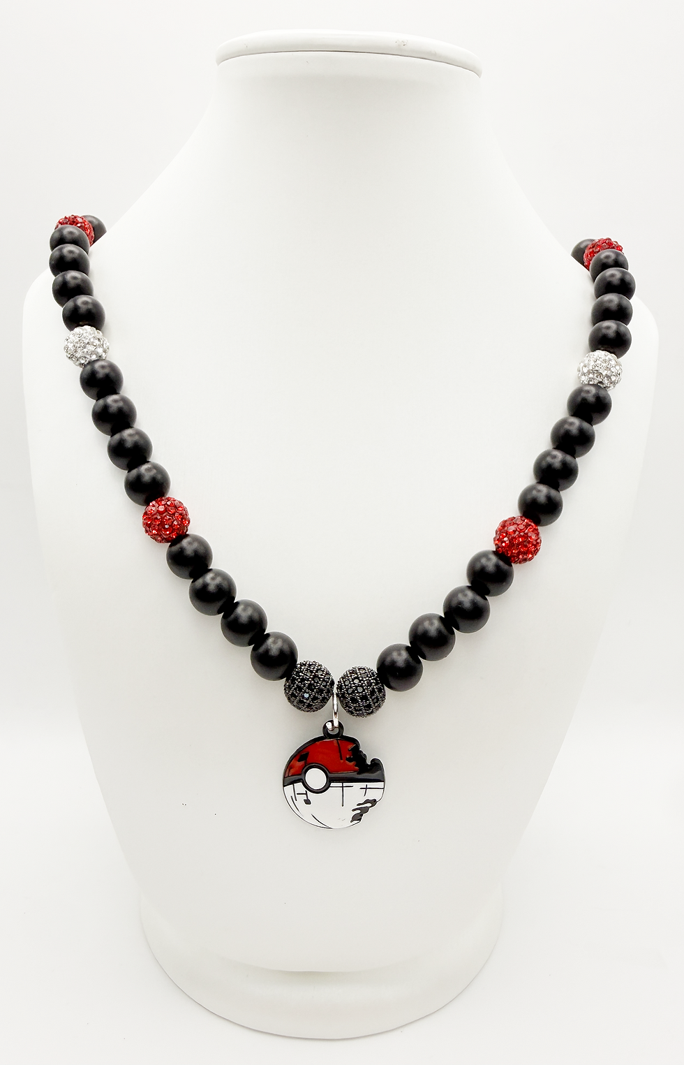 Voltage Nova ball beaded necklace
