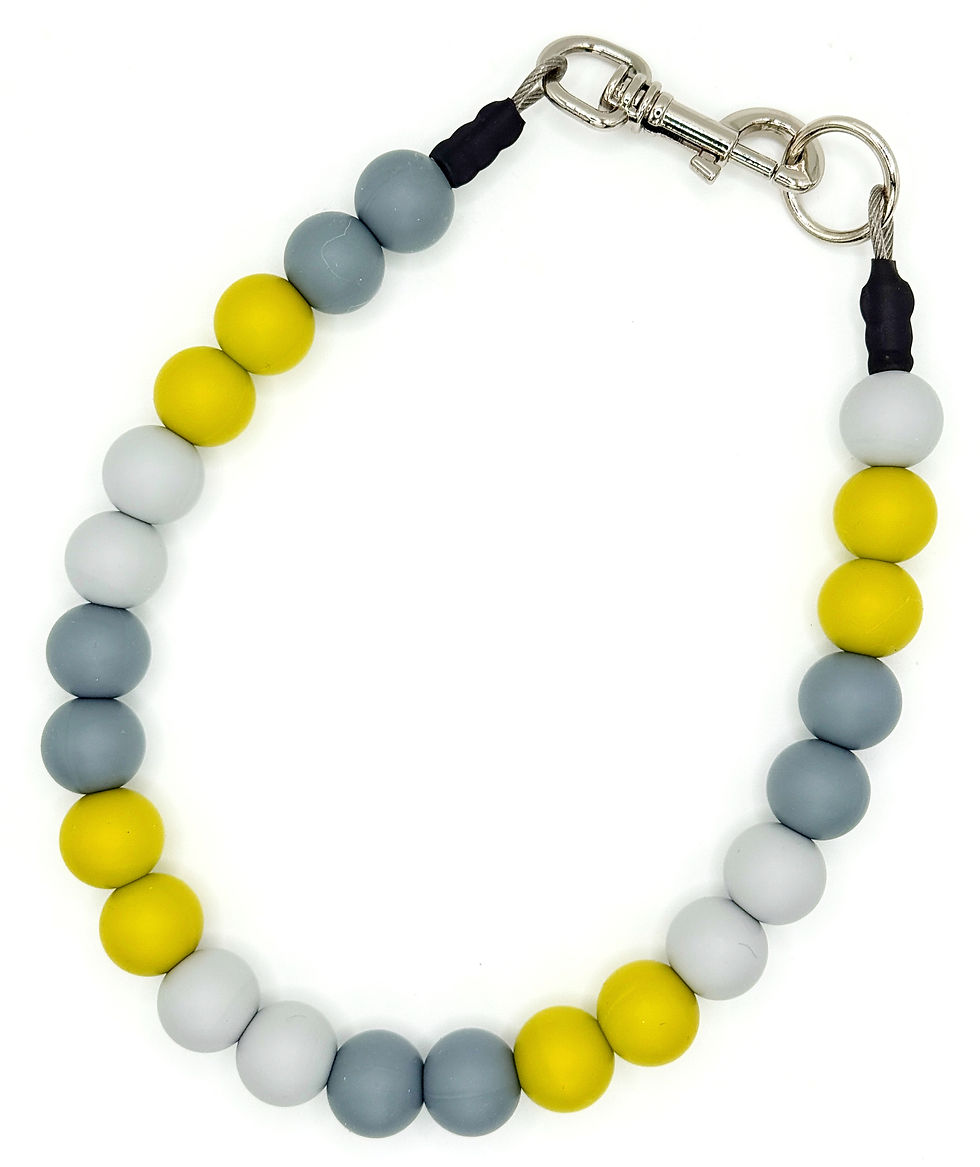 City pup Chic beaded collar