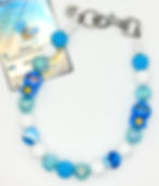 Hydro spark beaded dog collar