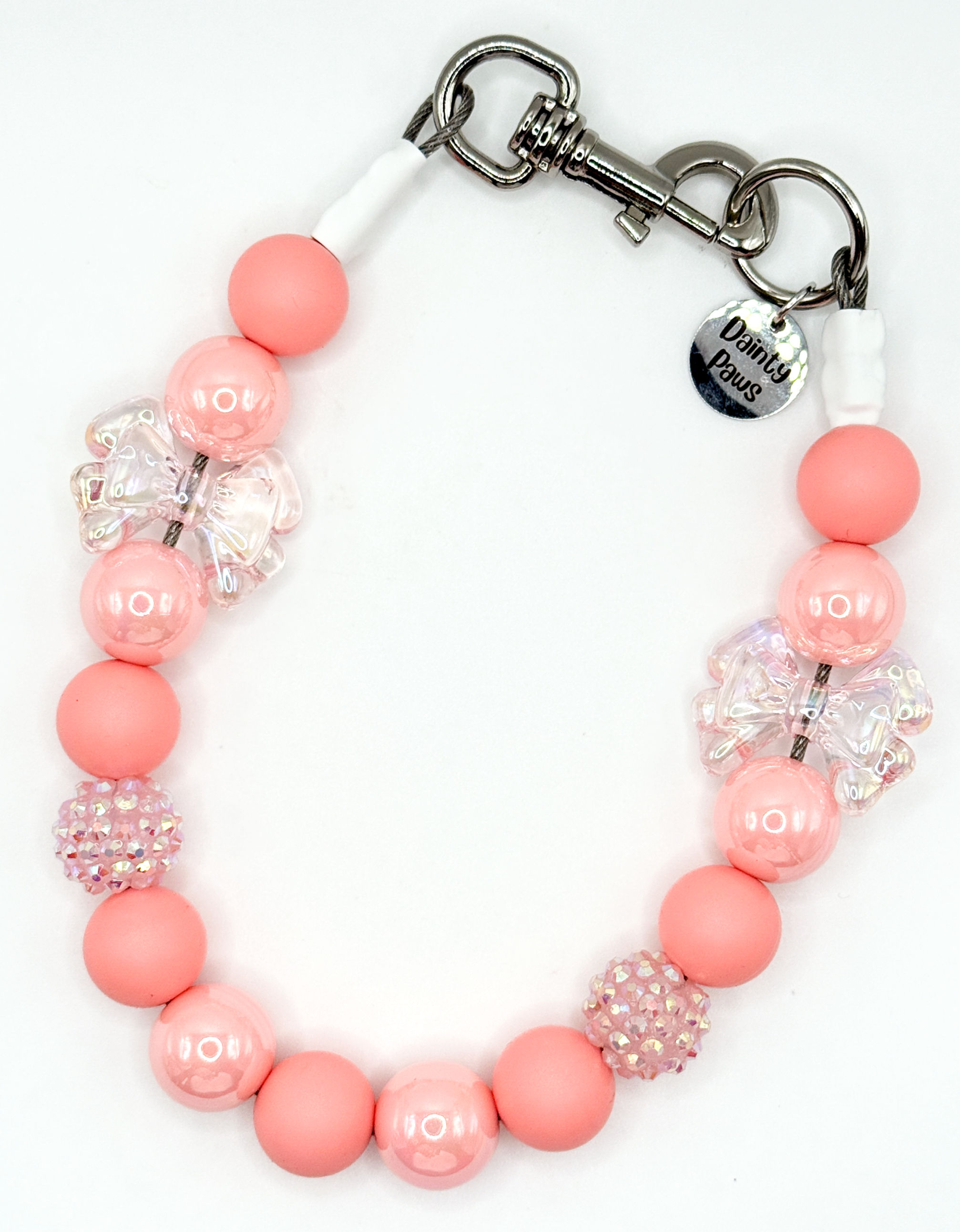 Rue beaded dog collar