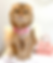 Pixie Pop Posie Beaded Pet Collar on a cat