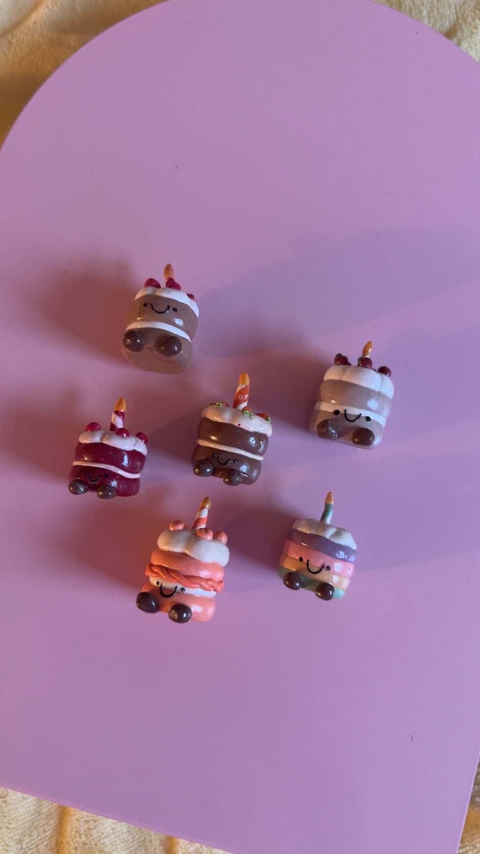 Thumbnail: Cake Clay Magnets