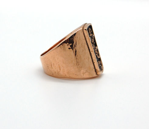 Miniatura: Anello Zoe fiori di pesco