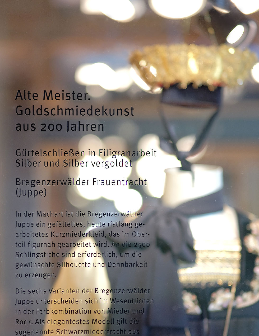 Museumsbeschriftung in der Juppenwerkstatt Riefensberg
