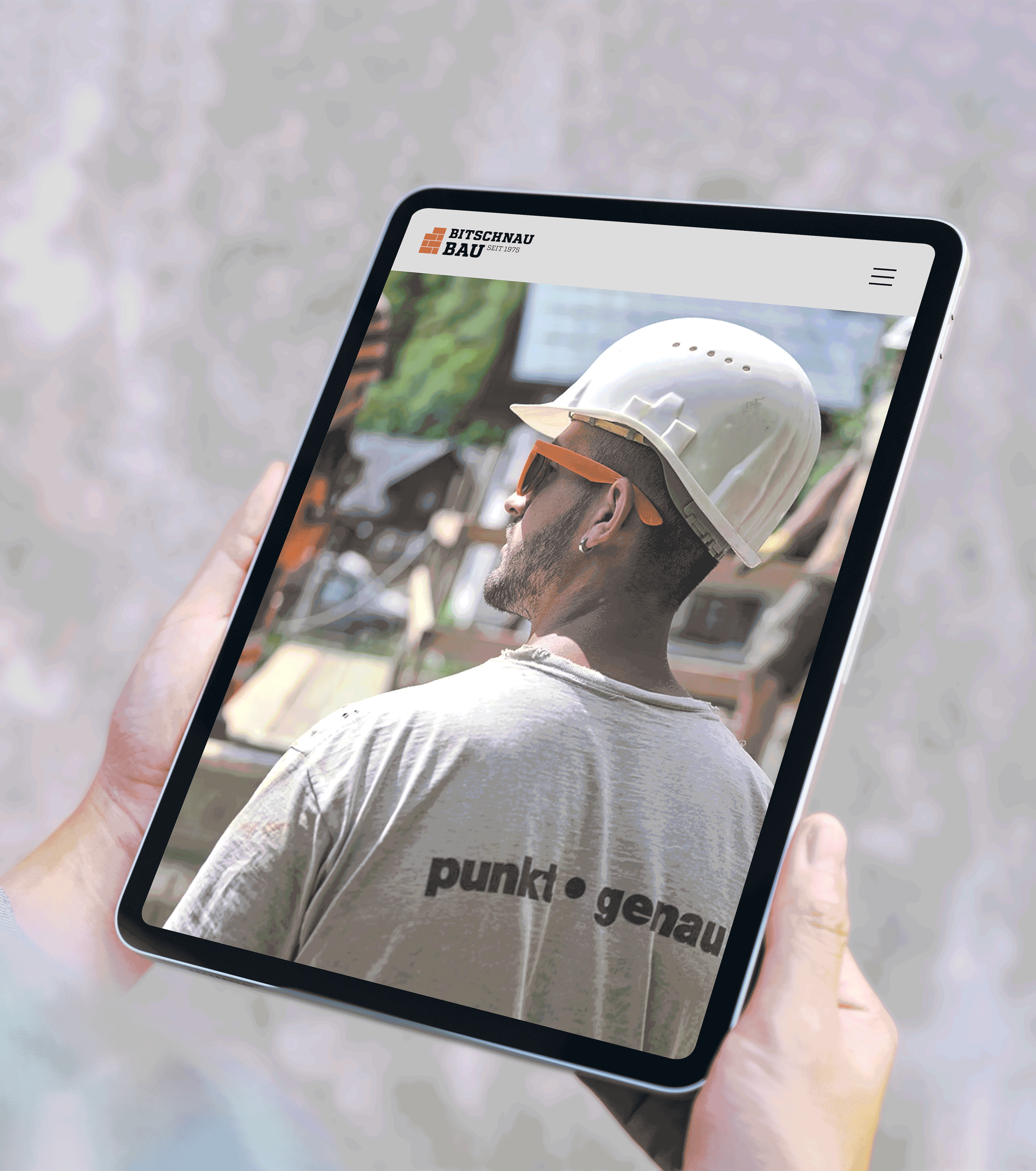 Webdesign für Bitschnau Bau