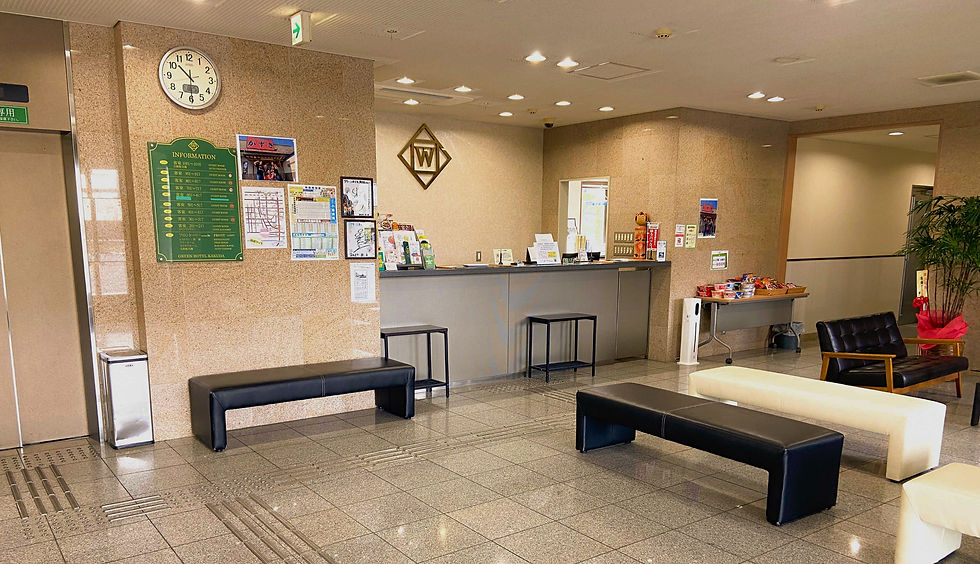 グリーンホテル角田外観ロビー