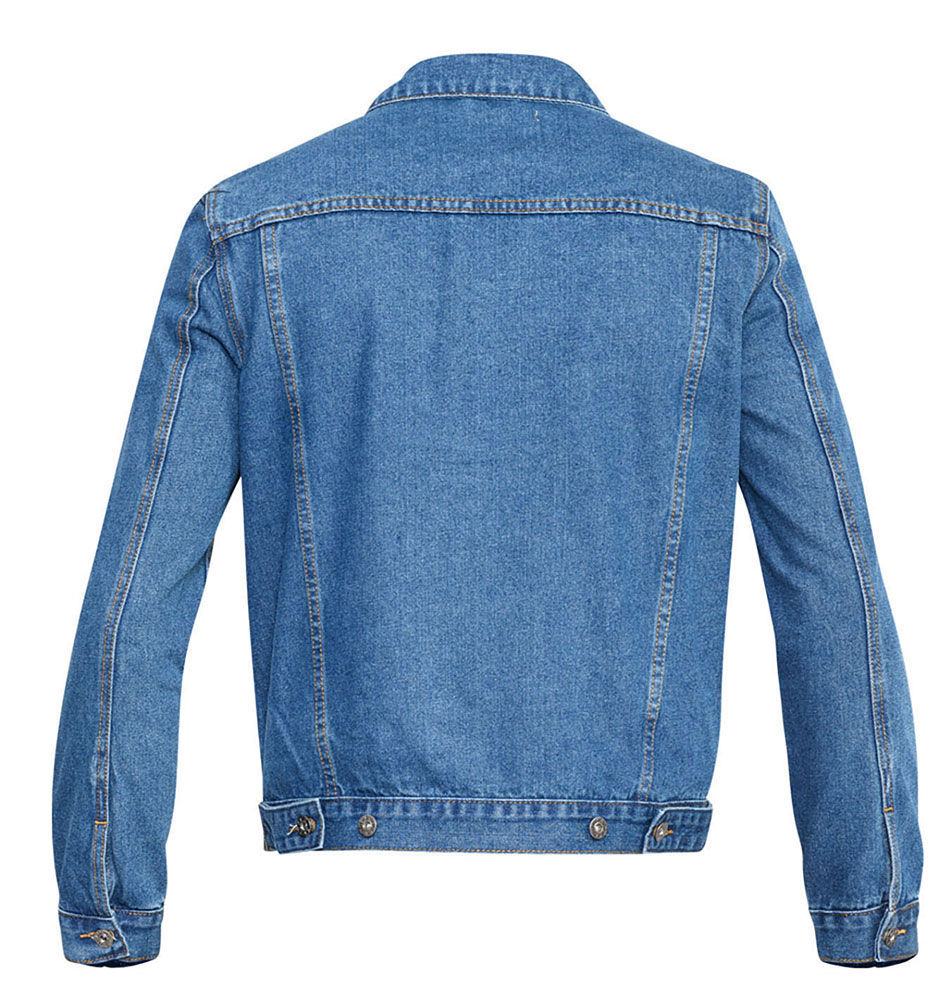 Thumbnail: Duke Western Style Trucker Denim Jacket