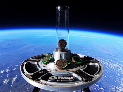 Oreo space campaign