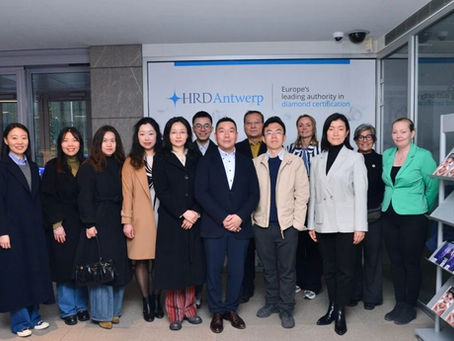 比利时卢森堡中国商会组织安特卫普钻石行业参访交流活动