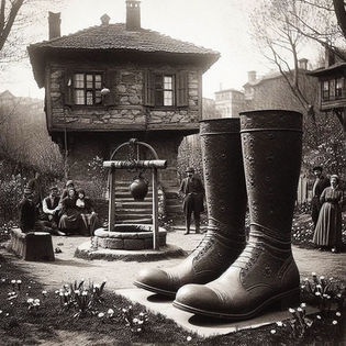 The Iron Boots in Well, 1940s, Vafiadis Family