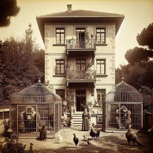 The Gorillas in Ortaköy, 1940s, Vafiadis Family,
