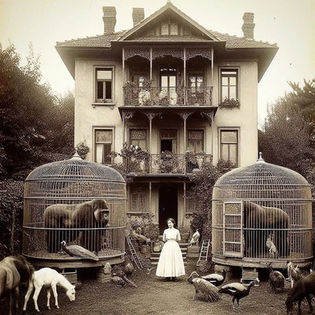 The Gorillas in Ortaköy, 1940s, Vafiadis Family,
