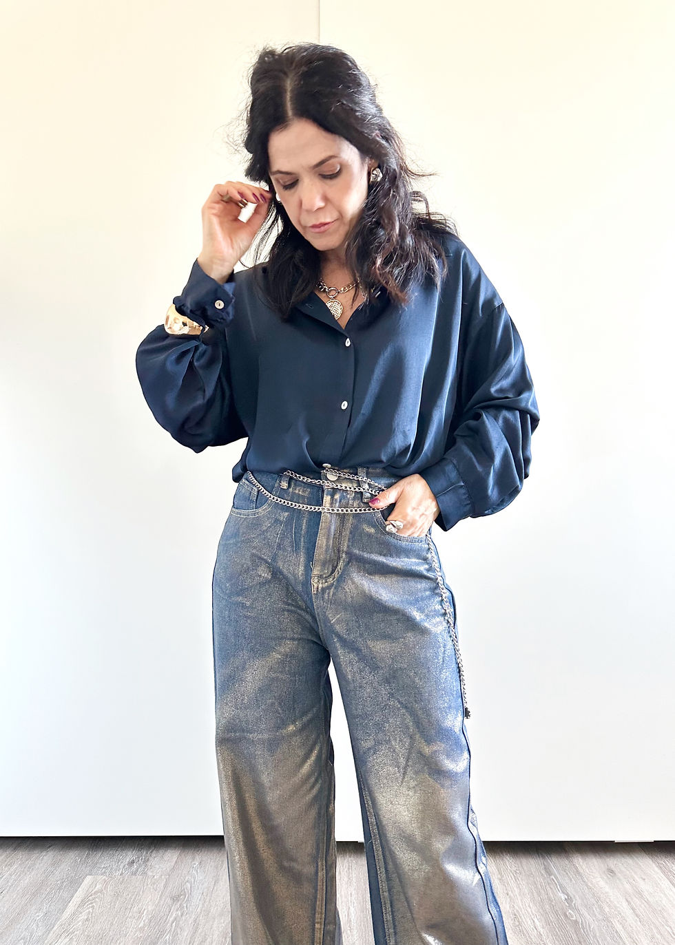 Miniatura: Camicia Satin Chic