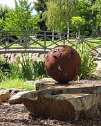 De Lew Botanical Sphere Plasma cut steel 1