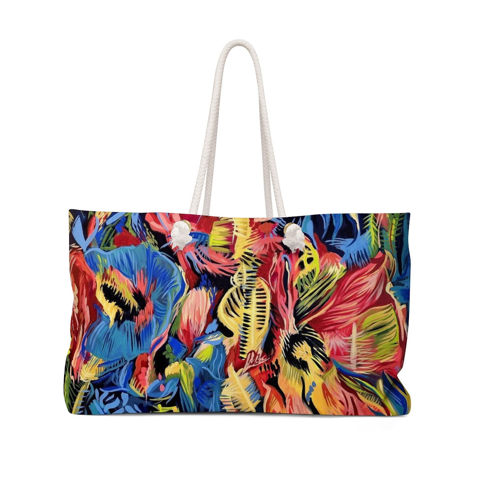Thumbnail: Original artwork by Courtney Lewis - Weekender Bag