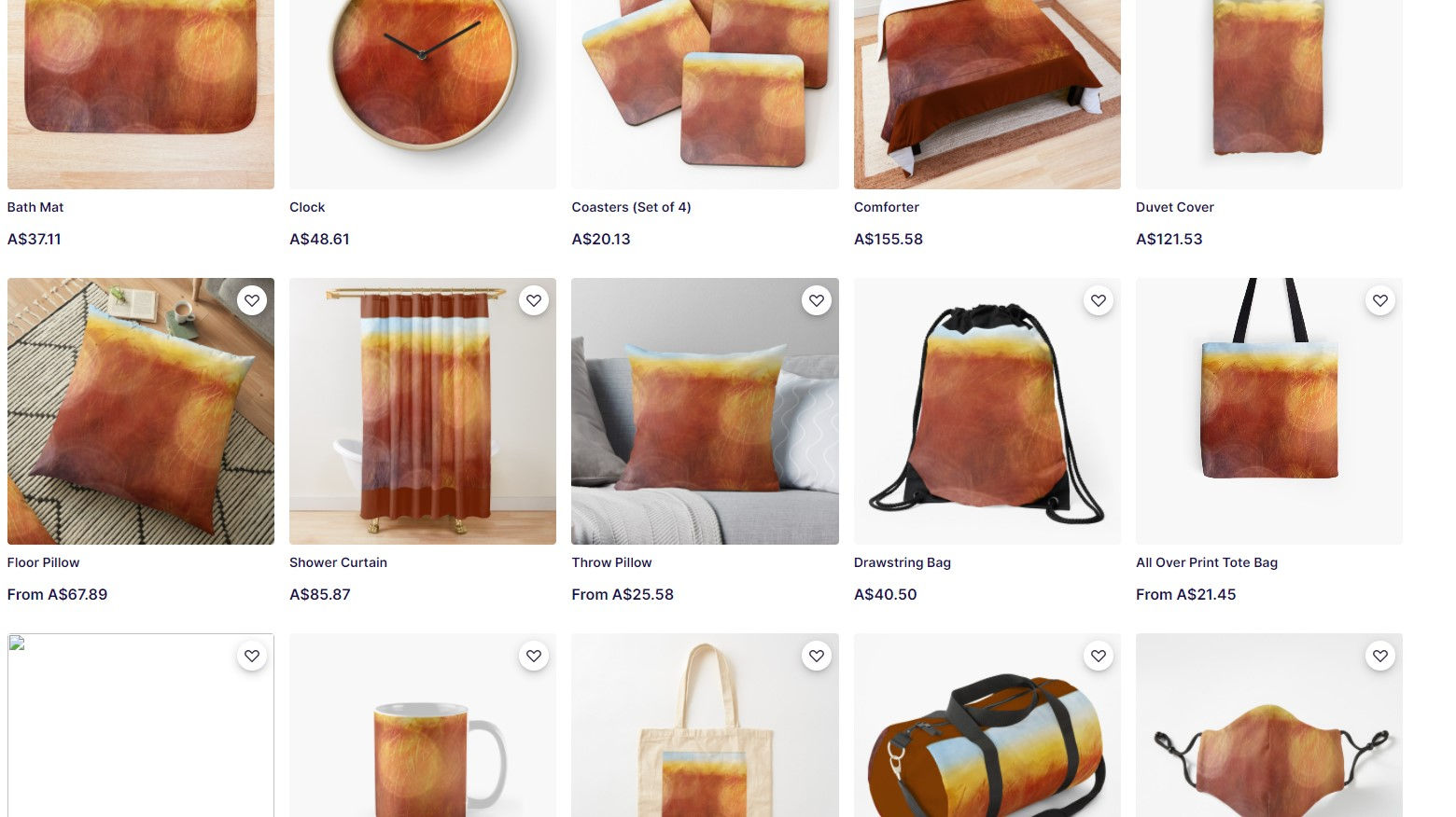 Bokhe Wheatfield products