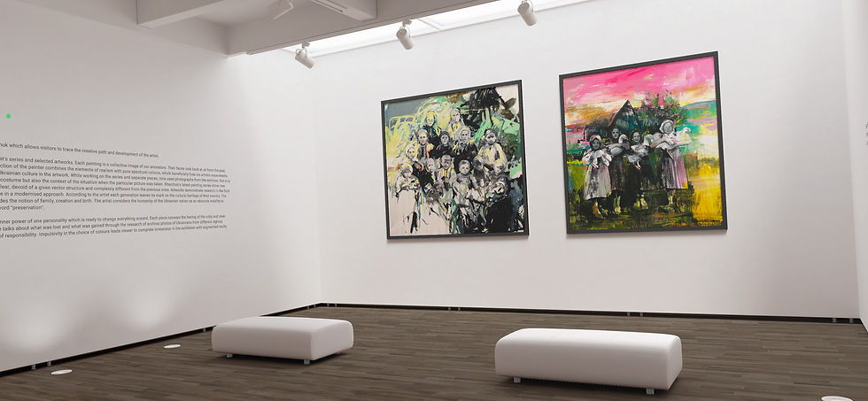 «Ancestral Code», a solo project of Inna Kharchuk, Baroque Gallery.