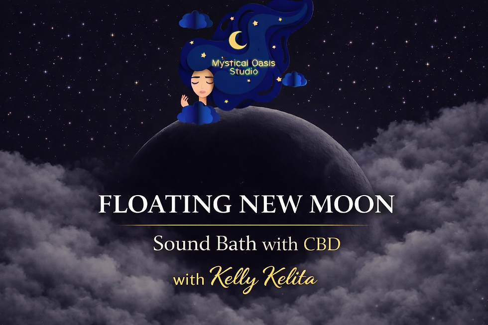 New Moon Sound Bath w/ CBD with KELLY