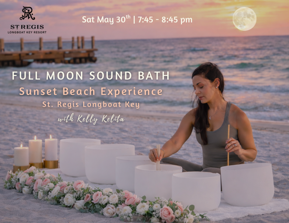 St. Regis Resort | Full Moon Beach Sound Bath