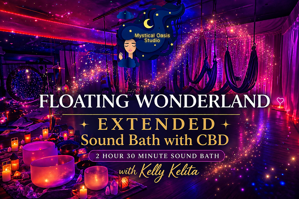 Floating Wonderland EXTENDED 2 Hour 30 Min Sound Bath with CBD