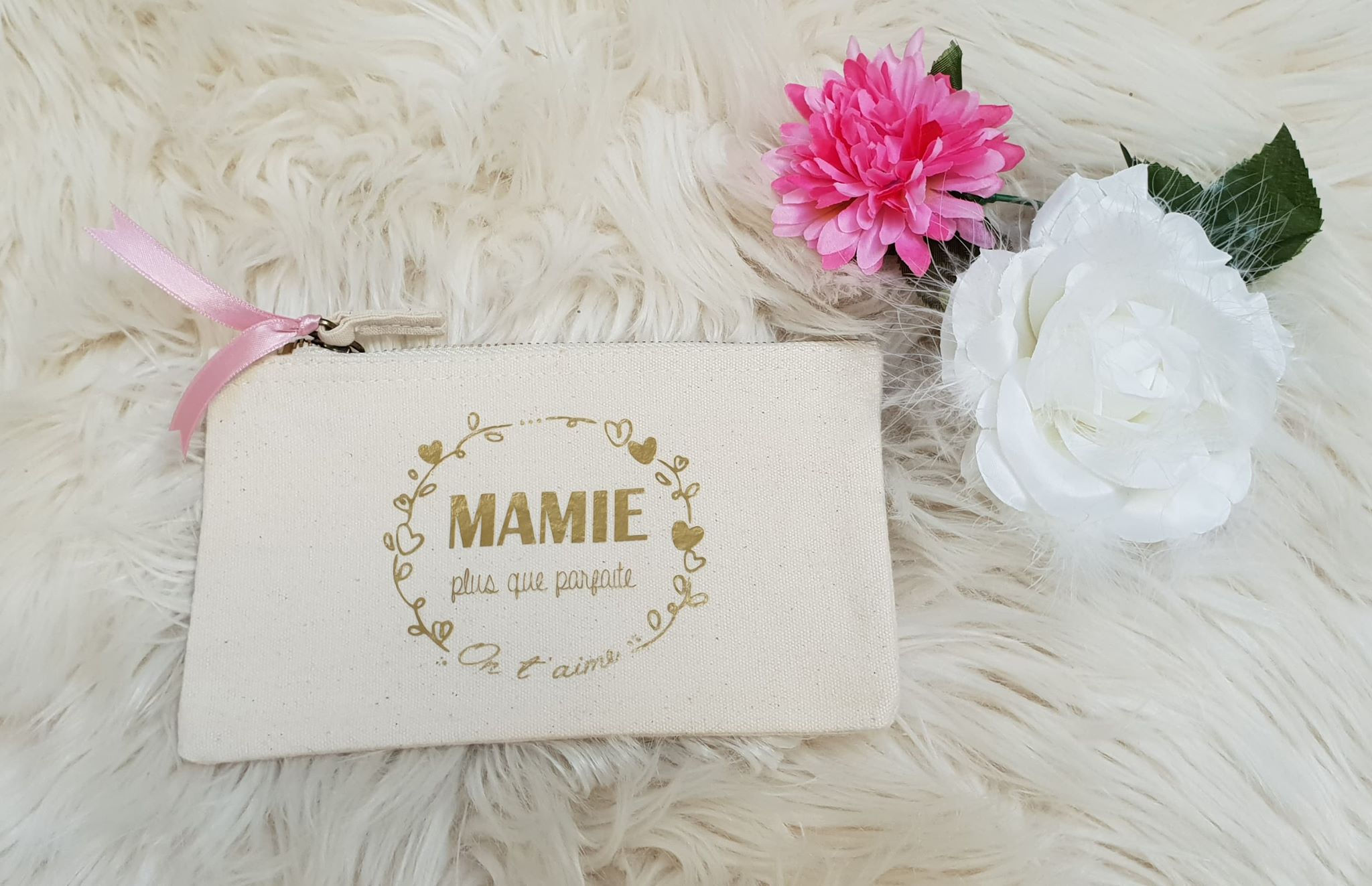 Pochette " mamie en or "