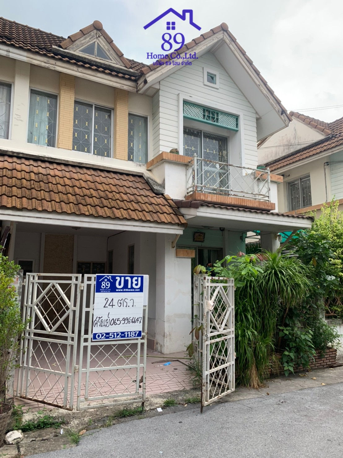 ขายบ้านแฝด2 ชั้น หมู่บ้านพูนสินธานี3