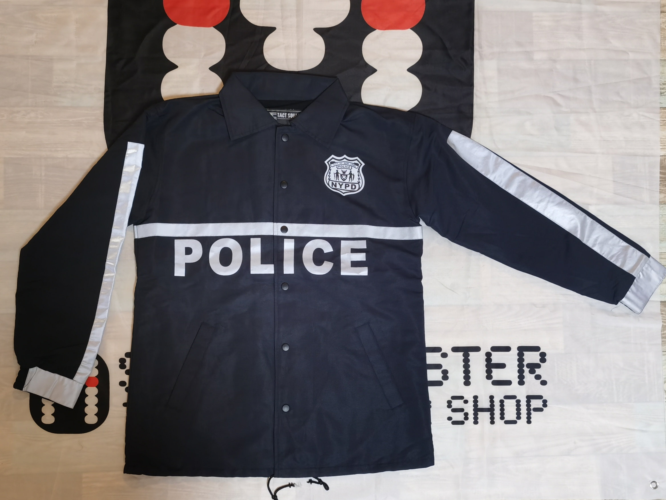 NYPD レイドジャケット XL TACT SQUAD 実物 入手困難品 ミリタリー