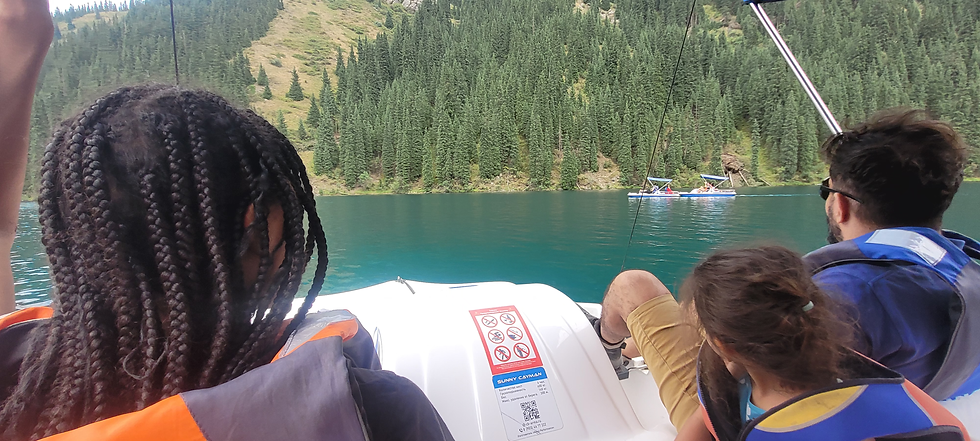 Petit tour en pédalo