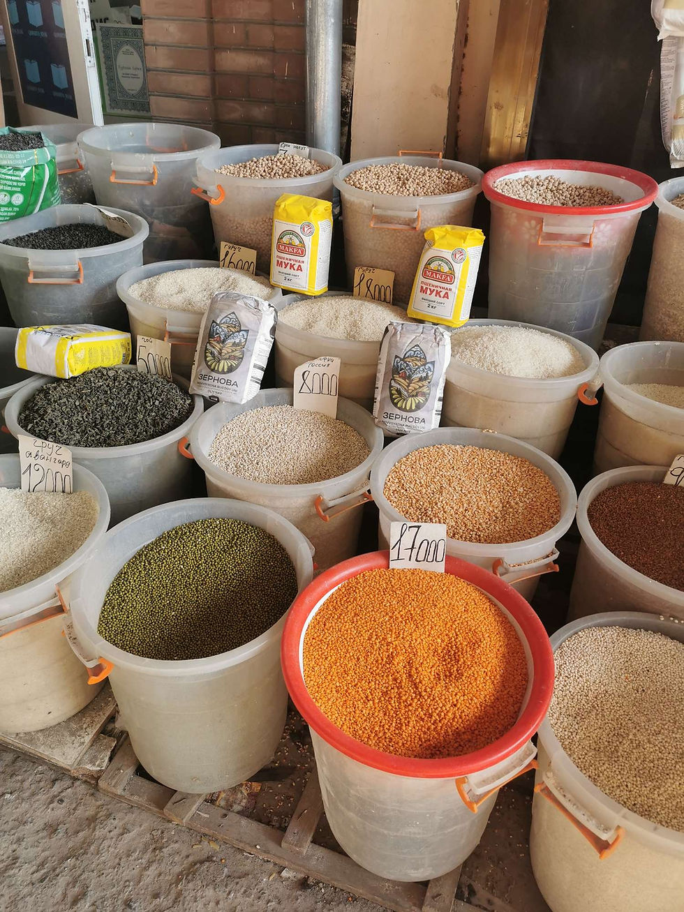 On passe au bazar Siab, grand de 5 hectares ! Un vrai marché d'Ali Baba