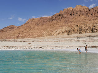 Jordanie - mer Morte